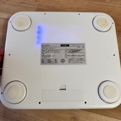 体重計 HB-K130-W ホワイト 体組成計の画像