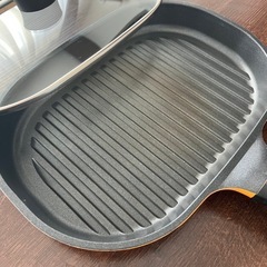 焼き魚、焼肉用、フライパンの画像
