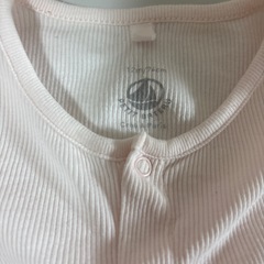 プチバトー　カーディガン　ベビー
肌着の画像