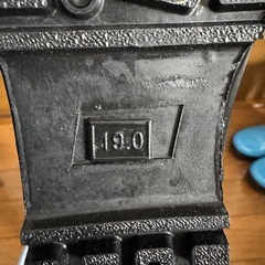 LOVERS HOUSE パンダ長靴 19cm 青 未使用品の画像