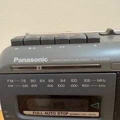 Panasonic RX-M40A ラジカセの画像