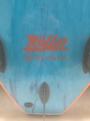 サーフボード　ソフテック　roller7.6　