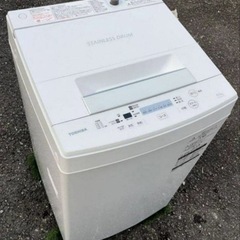 配達設置無料 東芝洗濯機 4.5kgパワフル洗浄しゃれ着スピードコース機能の画像