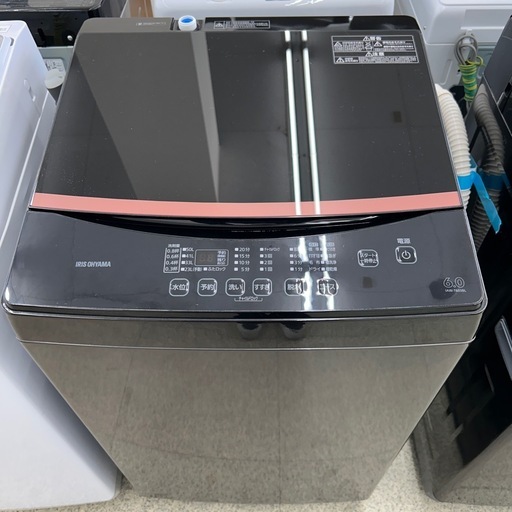 リユースのサカイ東金店 IRISOHYAMA 洗濯機 21年製 6kg ※背板サビあり TJ17100