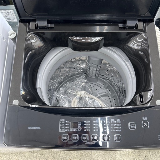 リユースのサカイ東金店 IRISOHYAMA 洗濯機 21年製 6kg ※背板サビあり TJ17100