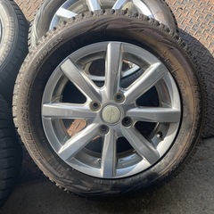 バリ溝！ブリヂストン155/65R14 スタッドレス4本セット軽自動車用