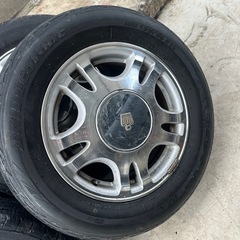 15インチ　クラウン純正　ナット付きの画像