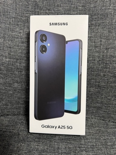 新古品　GALAXY A25 5G BLACK SIMフリー