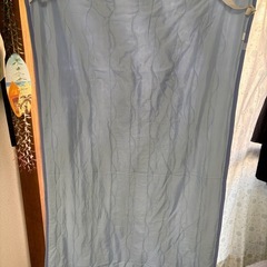 ふわふわ敷パッド ブルー系　シングル の画像