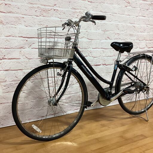【完売御礼】【大人用】整備済中古自転車 ブリヂストン 27型アルベルトL型 黒色 <自転車のオオムラ 静岡店>