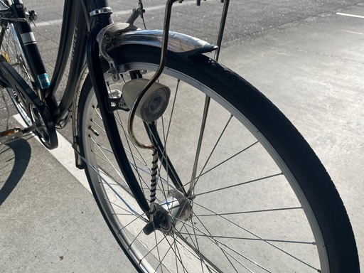 【大人用】整備済中古自転車 ホダカ27型リブレットW 黒色 <自転車のオオムラ 静岡店>