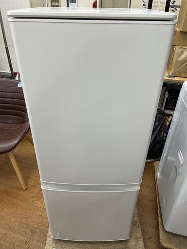 ☆ドリーム荒牧店☆ジモティー割引有☆【クリーニング済】　MITSUBISHI/MR-P15H-W/2ドア冷蔵庫/2022