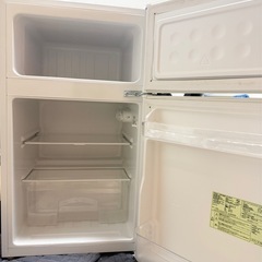 【動作確認済み】2ドア冷蔵庫の画像