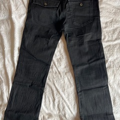 ユニクロジーンズ slimfit shoecutの画像