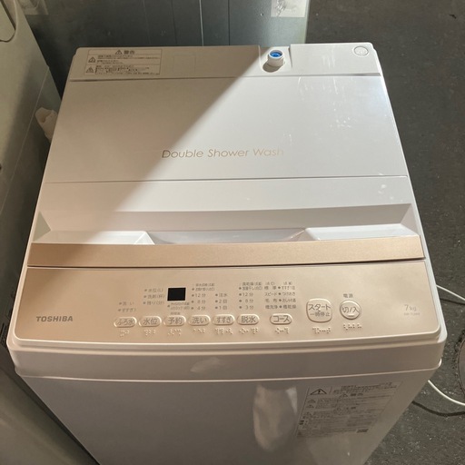 W2601-176 東芝　全自動洗濯機　AW-7GM4 2024年製　7.0kg 動作確認済み　中古美品