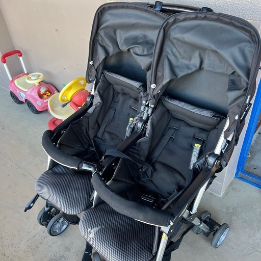 双子用ベビーカー