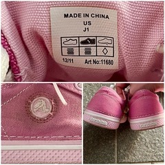 19~19.5cmまとめ売り crocs クロックス ハローキティ ラブメロディの画像