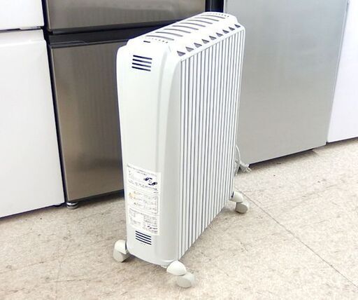 DeLonghi オイルヒーター 9枚フィン 折りたたみ式キャスター D091549EF 4～10畳 デロンギ ☆ 札幌市北区屯田