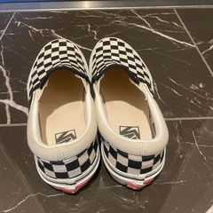 バンズ　スリッポン　白黒　24センチの画像