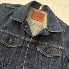 EDWINデニムジャケット、XSの画像