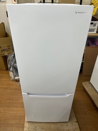 ☆ドリーム荒牧店☆ジモティー割引有☆【クリーニング済】　ヤマダ/2ドア冷蔵庫/YRS-C12H1/117L/2023