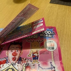 奈良県さくらサーカス「特別招待席券2枚＋チラシ」の画像