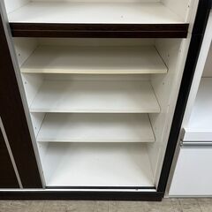 【リサイクルショップどりーむ荒田店】No.4419 キッチンボード NITORI/ニトリ 2012年モデル 食器棚の画像