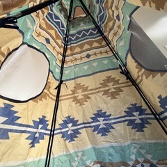 ティピーテントの画像