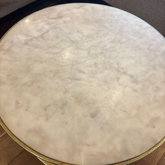 大理石　コーヒーテーブルの画像