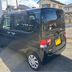 H25 タント X 8万キロ台 車検あり！ディーラー整備車両　ブラック パワスラの画像