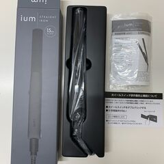 ＼家具＊家電のお店／【ｼﾞｬﾝｸﾞﾙｼﾞｬﾝｸﾞﾙ石川金沢店】ストレートアイロン 新品・未使用品 イウム IUM-SI15-K の画像