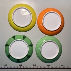 フルーツの小皿4枚セットの画像