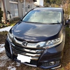 HONDAホンダ オデッセイ アブソルートEX H26年式 走行139553㎞ 事故車 部品取り 自走可 車検R8年6月までの画像