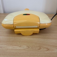 🥪ツインホットサンドメーカー Abitelax AHS-2(Y) イエロー の画像