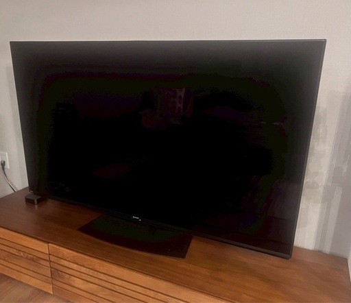 【3/7・8引取】SHARP AQUOS 60インチ 4Kテレビ（2022年購入）Android TV