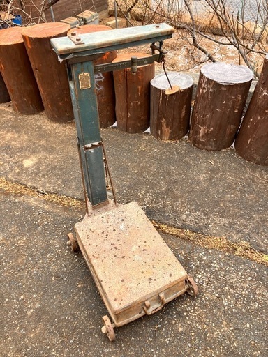 
昭和レトロ 台 手動はかり 〜120kg 岐阜計器 測定可能 現状渡し ジャンク扱い