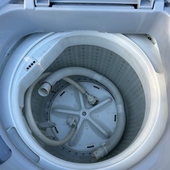 洗濯機　動作確認済みの画像