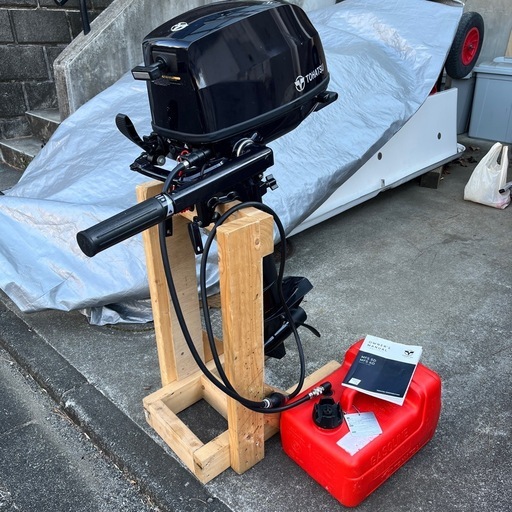 　TOHATSU トーハツ 船外機 6馬力 4ストローク MFS6DS  トランサムS