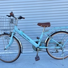 丸石サイクル 子供用自転車 フレッシュタウンJr  FRESH TOWN Jr 6段変速 　の画像