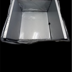 🔴保冷バッグ 業務用 大型 130L 大容量 折りたたみ クーラーボックス 保冷ボックス コンテナ ケース 冷凍 冷蔵 イベント キャンプ 食品輸送 鮮魚 宅配 コンパクトの画像