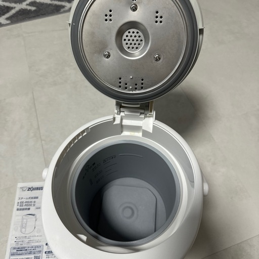 美品 ZOJIRUSHI 象印 スチーム式 加湿器 2.2L EE-RS35