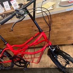 【ドッペルギャンガー330ROADYACHT前後タイヤ・チューブ新品！】7段変速　20インチミニベロ　レッドの画像