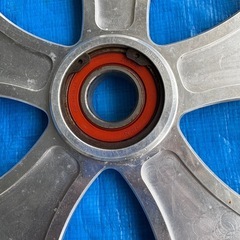 スノーモービル TKI 9インチアルミホイールの画像