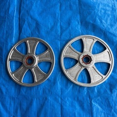 スノーモービル TKI 9インチアルミホイールの画像