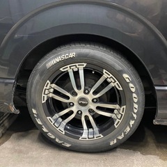 ハイエース17インチホイール　の画像