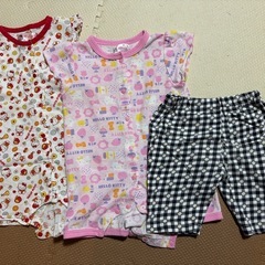 80cmサイズロンパースとズボンの画像