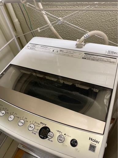 ハイアール　6kg　洗濯機　2022年製　17日までに取引できる方‼️