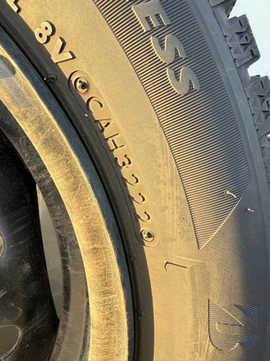 スズキ用スタッドレスタイヤ4本155/65R14