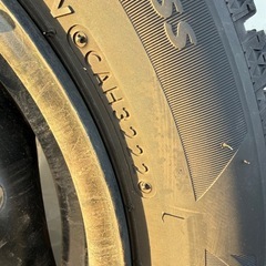 スズキ用スタッドレスタイヤ4本155/65R14の画像