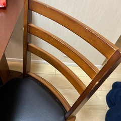 ダイニングテーブル・チェア2ヶ・ベンチの画像